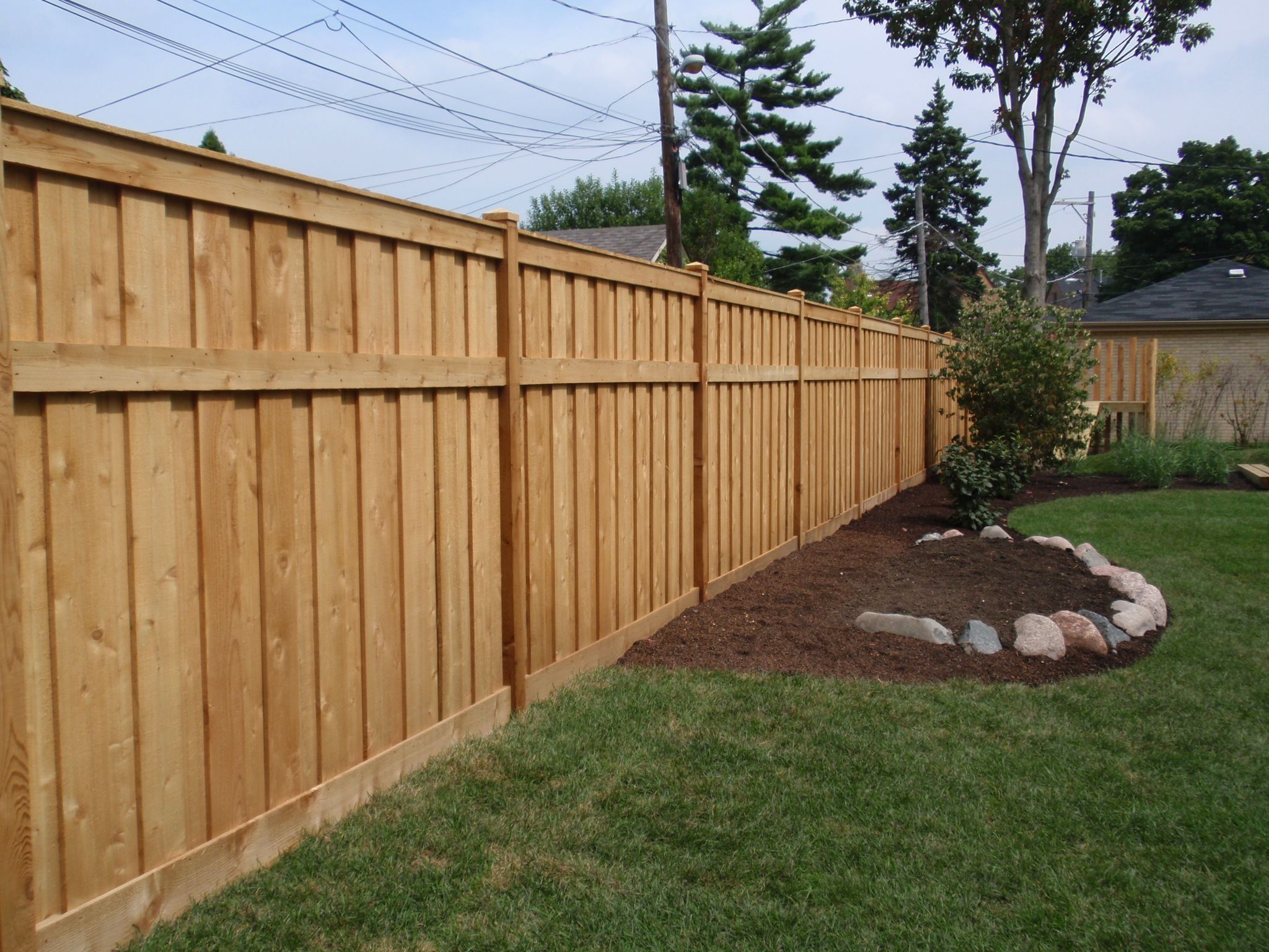 Front gate installation in Lincoln by Lincoln Fencing